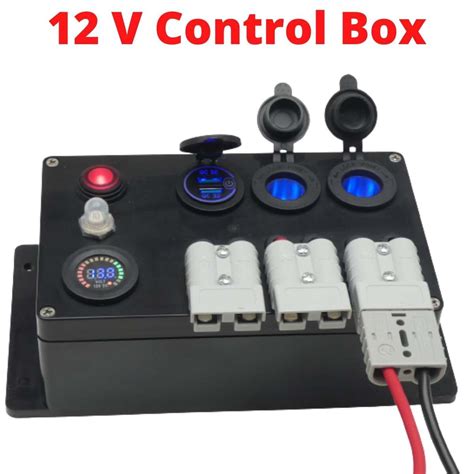 12v battery distribution box|12v power distribution panel.